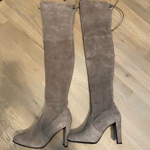 Stuart Weitzman Highland Suede OTK | size 9
